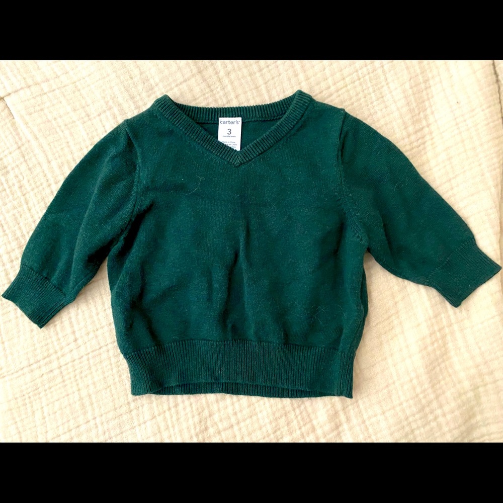 Carter’s baby vneck Sweater